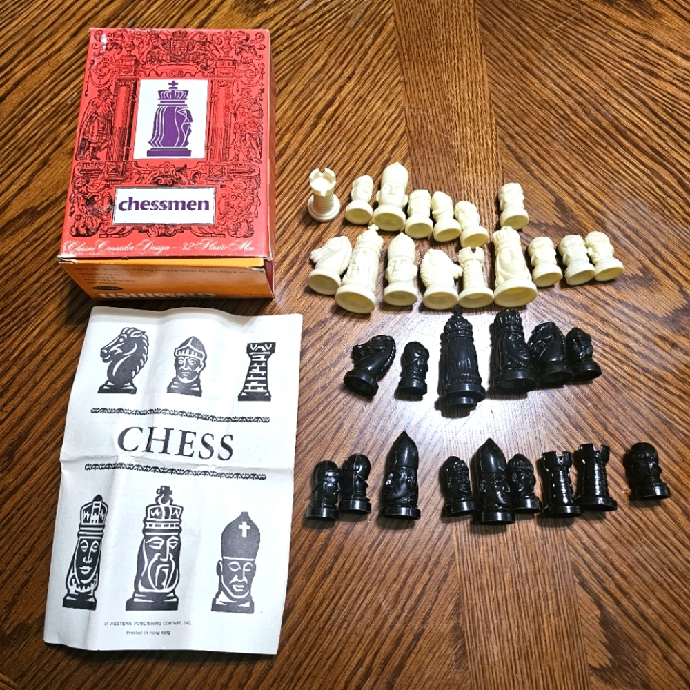 Vintage Chess Pieces